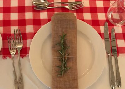 Fay-Campbell-Events-Farmers-Market-detail-of-place-setting-with-rosemary